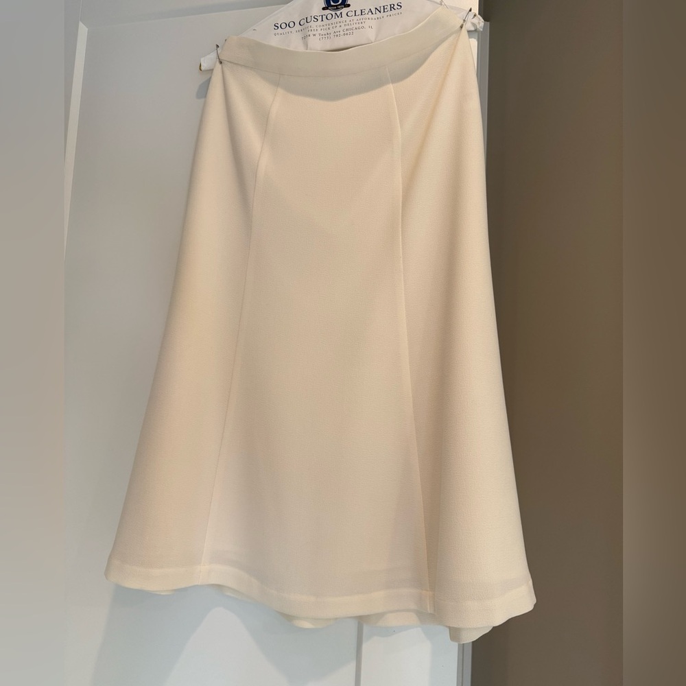 Zimmermann Ivory A Line Midi Skirt - Size 2 (US 6/8, Medium)